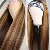 Affordable&Beginner Friendly Must Have Highlight Straight Headband Wig